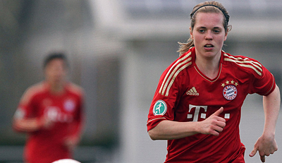 Katharina Baunach (Bayern München) auf dem Weg der Besserung Katharina Baunach (Bayern München) auf dem Weg der Besserung