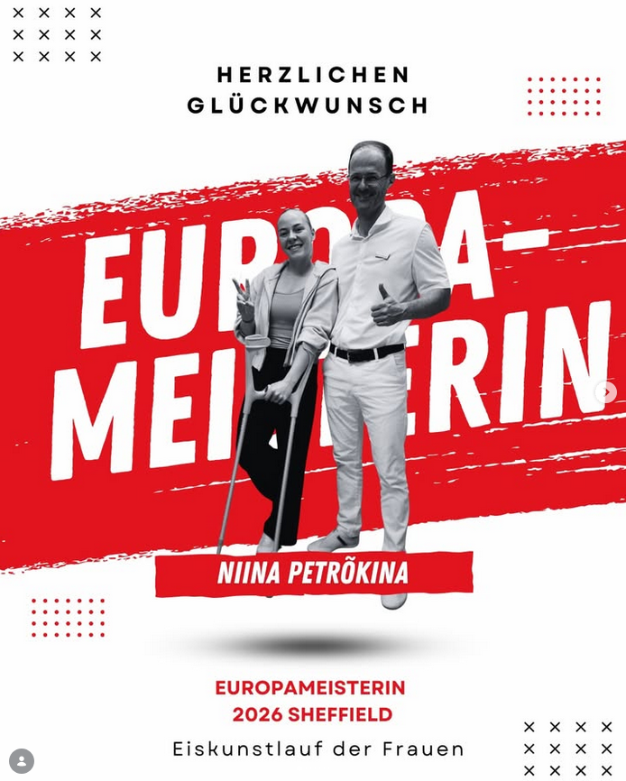 Niina Petrõkina und Prof. Harrasser